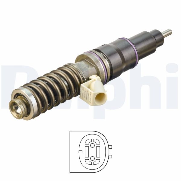 Repasovaný vstrekovač DELPHI HRE112