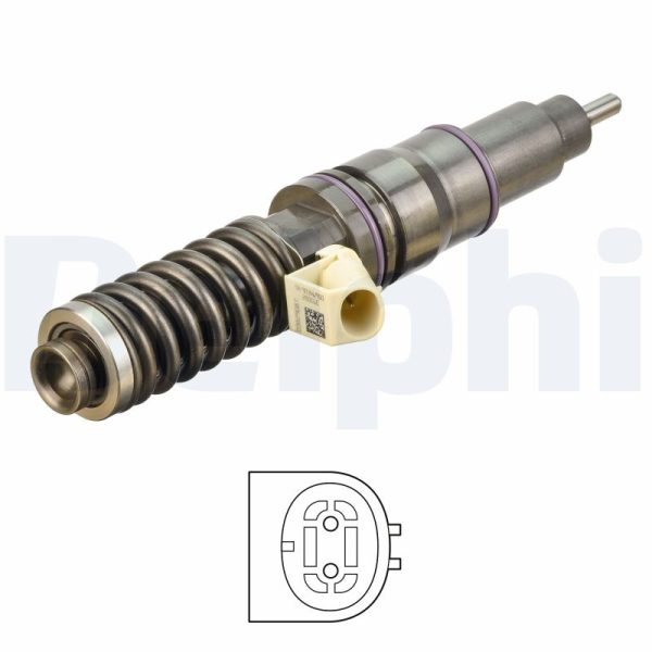 Repasovaný vstrekovač DELPHI HRE115