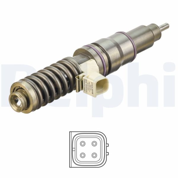 Repasovaný vstrekovač DELPHI HRE282