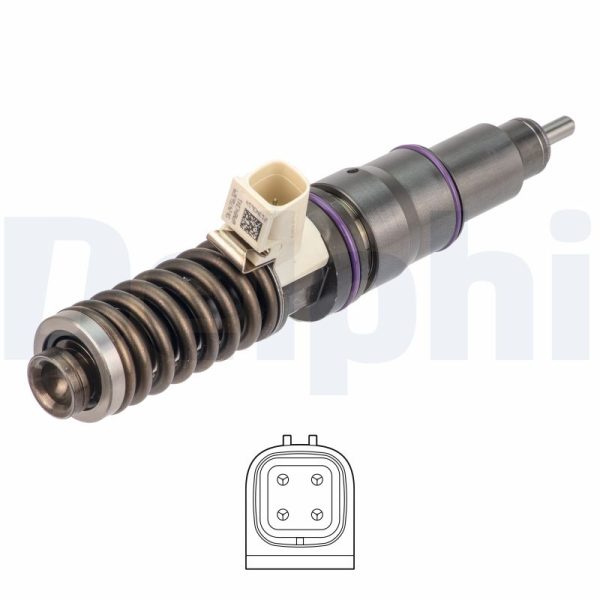 Repasovaný vstrekovač DELPHI HRE284