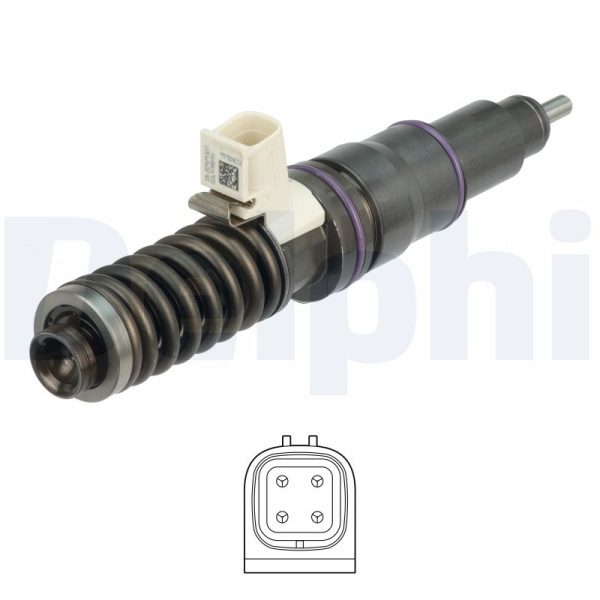 Repasovaný vstrekovač DELPHI HRE297