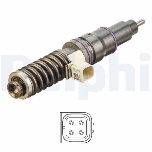 Repasovaný vstrekovač DELPHI HRE300