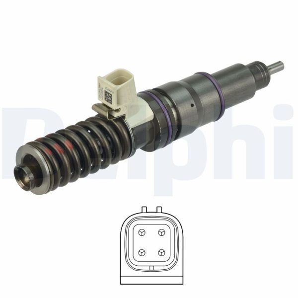 Repasovaný vstrekovač DELPHI HRE301