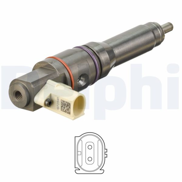 Repasovaný vstrekovač DELPHI HRE305